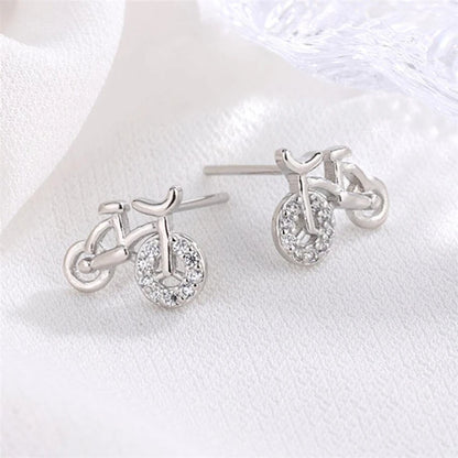 Mini Stylish Bike Earring for Men 