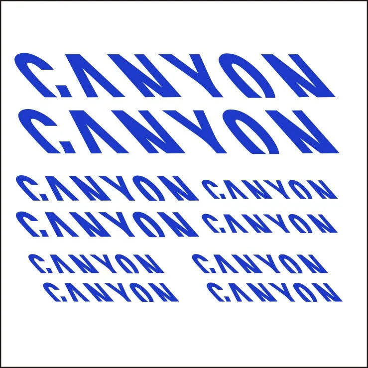 Bicycle Sticker Canyon 