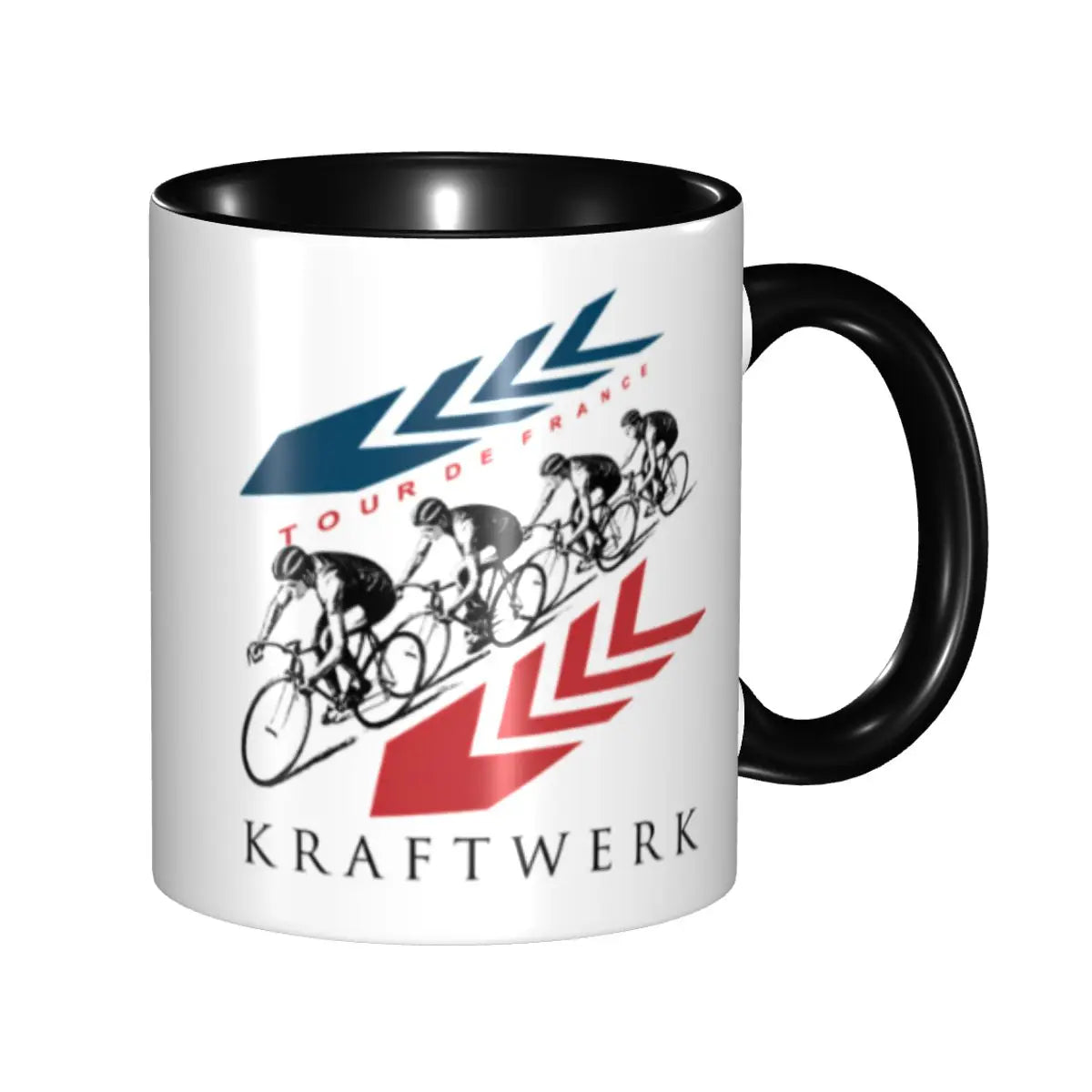 Cycling Ceramic Coffee Mug – 330ml Tea & Coffee Cup