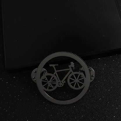 Fashion Bicycle Shape Brooch Men 