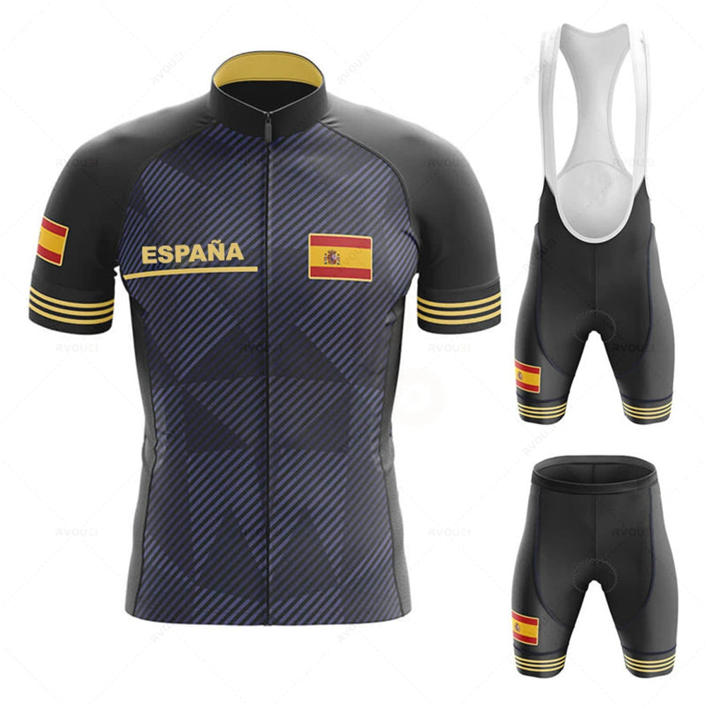Conjunto de ciclismo Espanha 