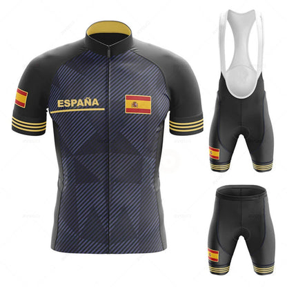 Conjunto de ciclismo Espanha 