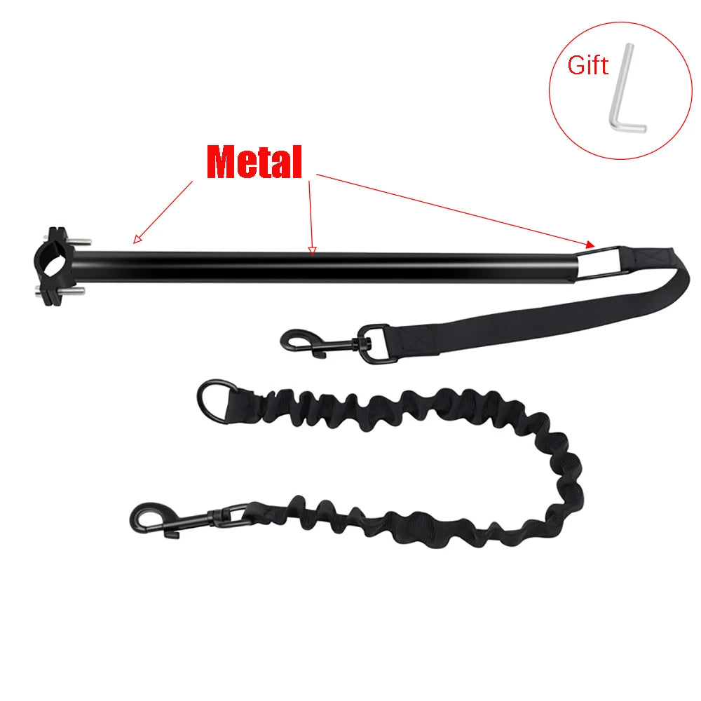 Hands-Free Bicycle Dog Leash Attachment