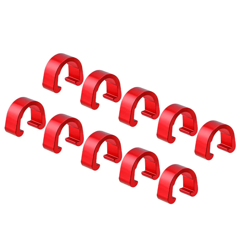10Pcs Bicycle Frame U Buckle for Brake Cable 