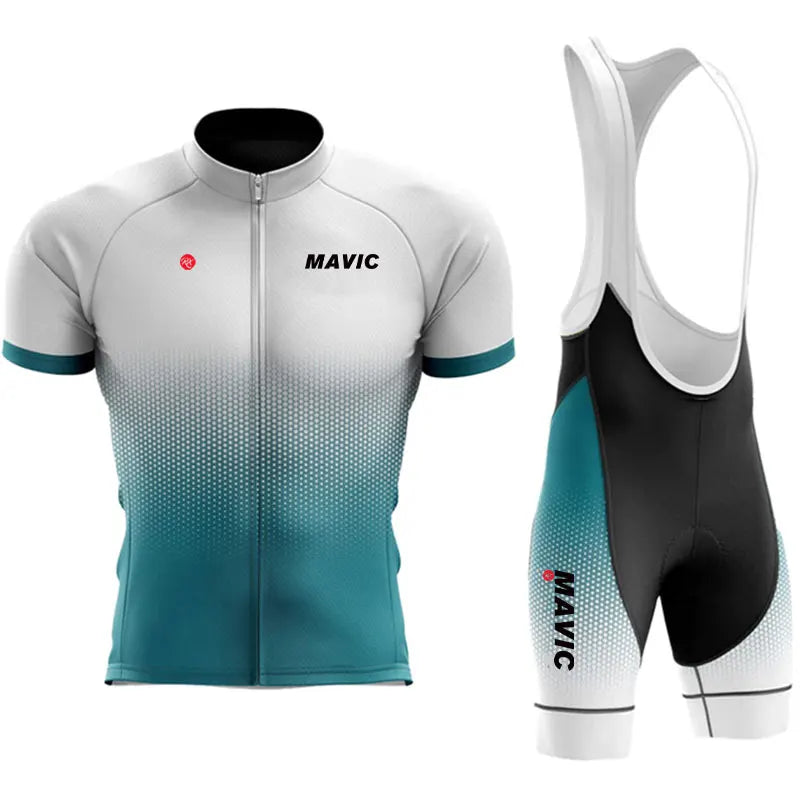 Conjunto de camisa de ciclismo da Suíça 