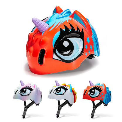 Kinder -Einhorn -Fahrradhelm