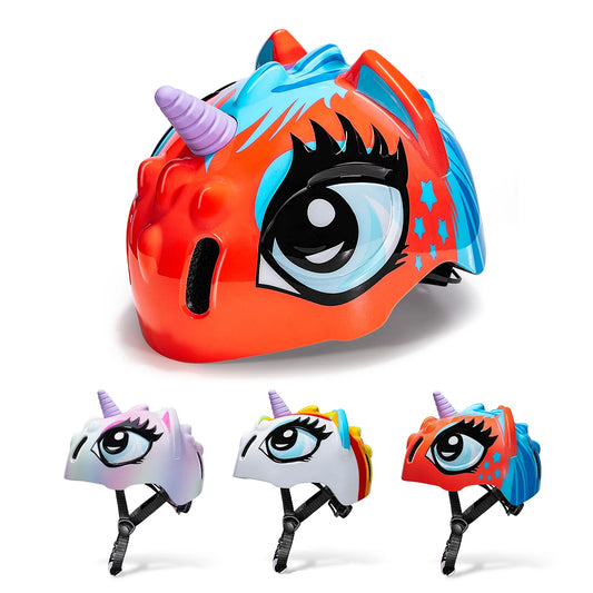 Kinder -Einhorn -Fahrradhelm
