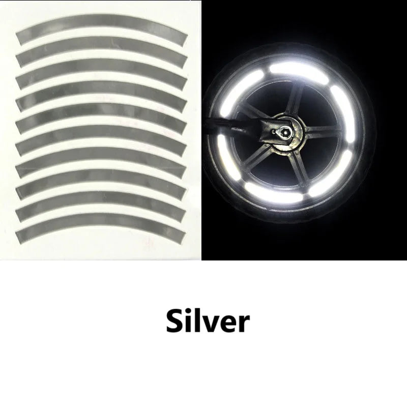 Bicycle Wheel Rim Reflective Stickers