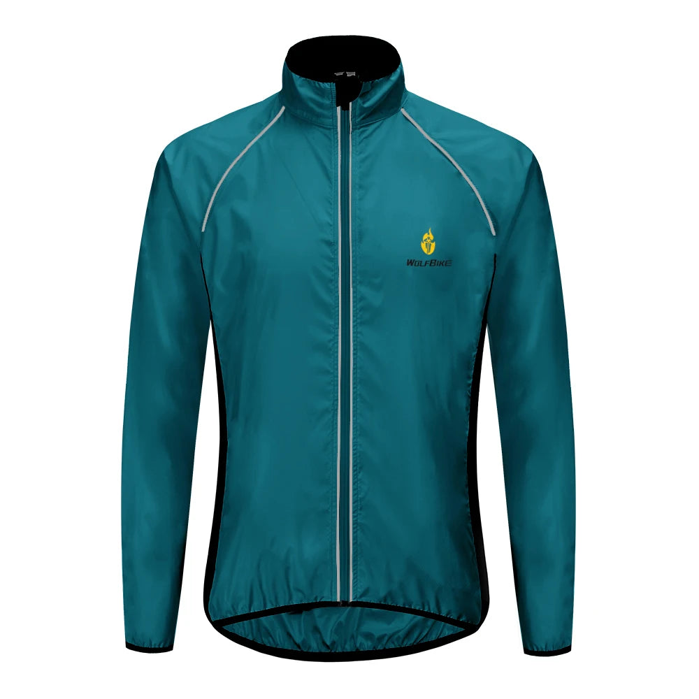 Leichte winddichte Fahrradjacke