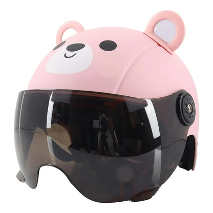 Kids Cartoon Bear Helmet