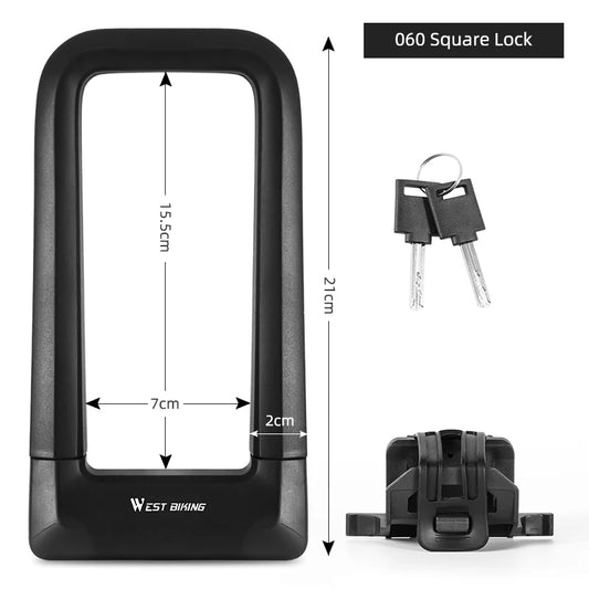 Bicycle U-Lock Zinc Alloy 