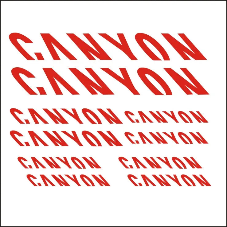 Bicycle Sticker Canyon 