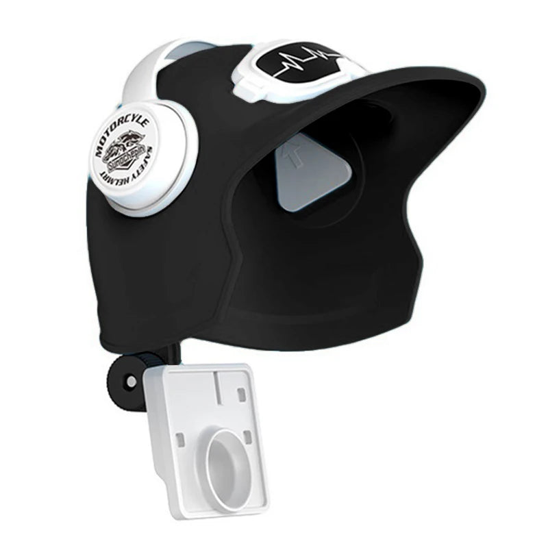 Casco de bicicleta estilo gorra de béisbol