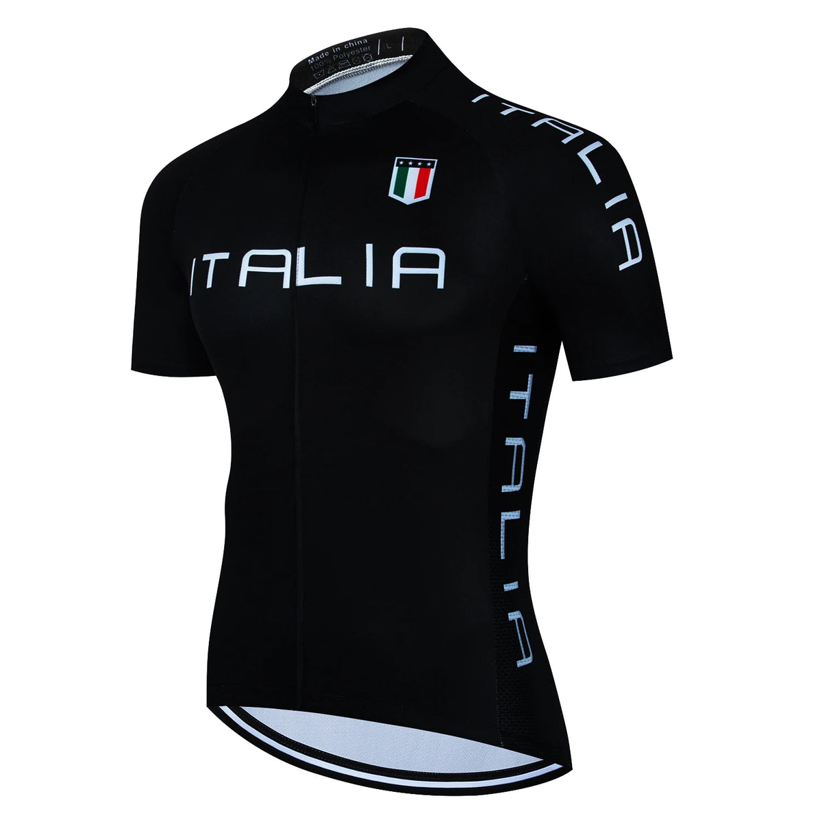 Men’s Short-Sleeve Cycling Jersey – 3D Ergonomic Cut, Cool Max Fabric & Extended Hem