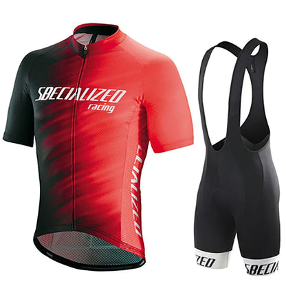 Cycling Jersey Set with Gel Pad 