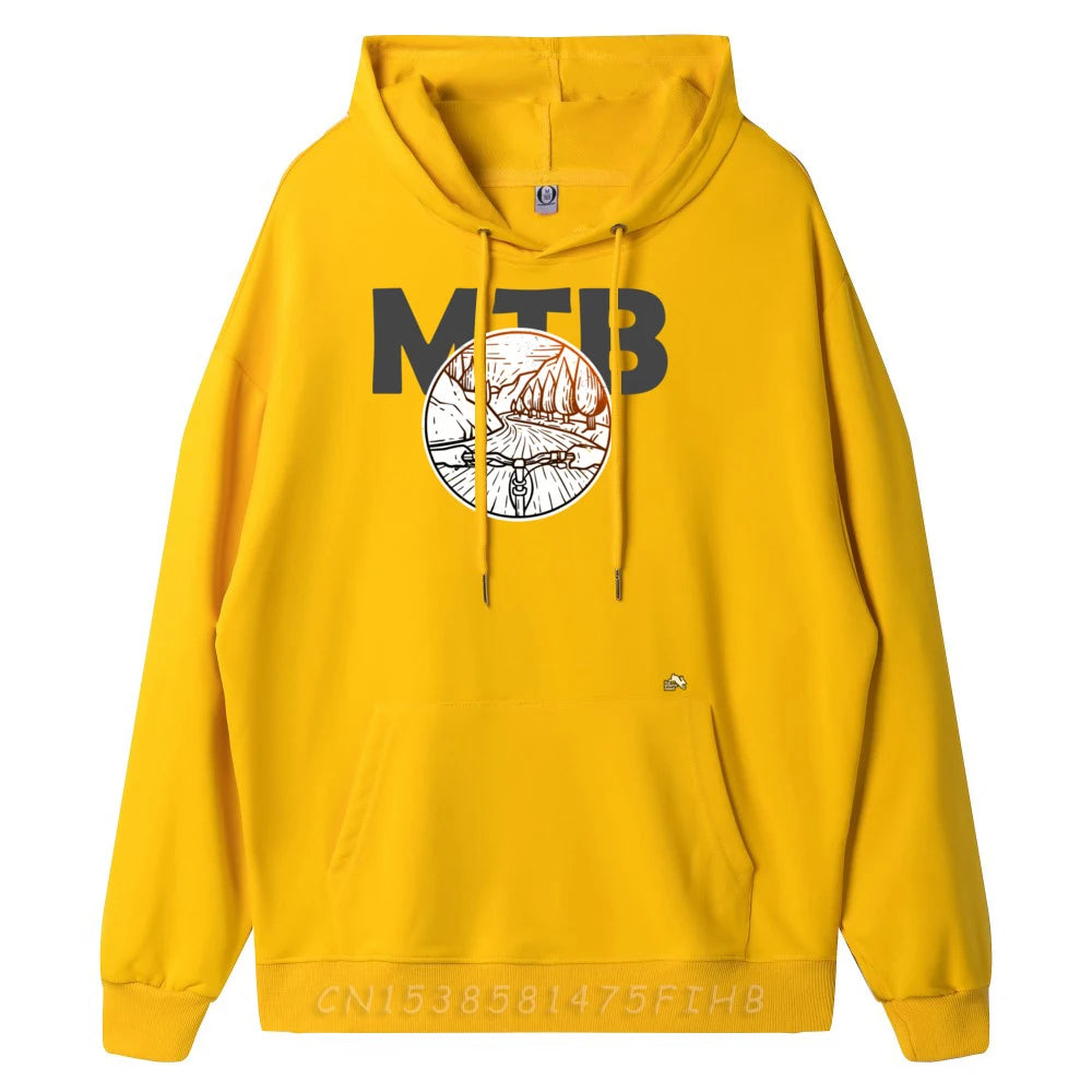 Mountain Bike Graphic Hoodie Man 
