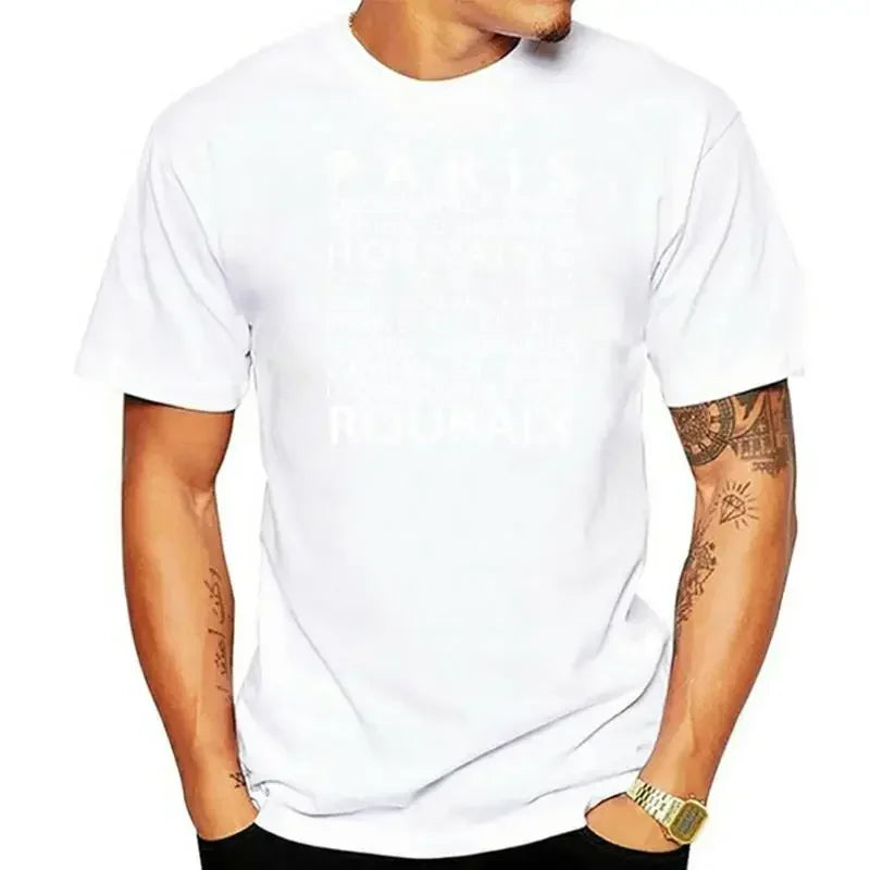 Paris Roubaix Radfahrer-T-Shirt