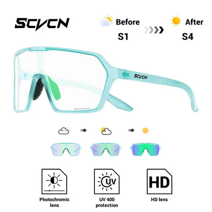 Ultra-Light Photochromic Sports Sunglasses