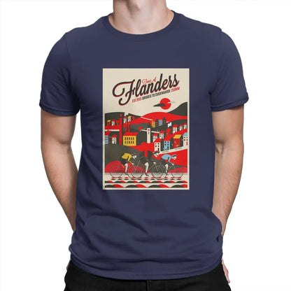 Vintage-Bike-Shirt der Flandern-Rundfahrt