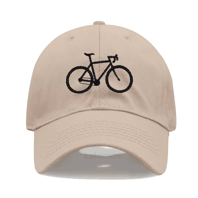 Fahrrad-Baseballmütze aus Baumwolle