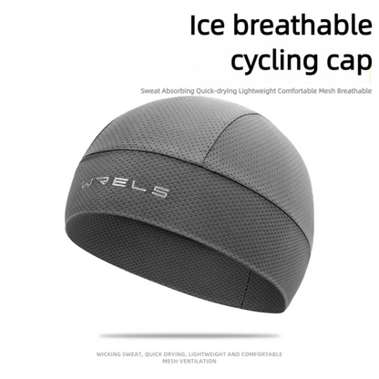 Ice Silk Breathable Cycling Skull Cap