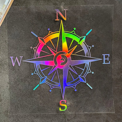 Reflektierende "Kompassrose" -Dahnen