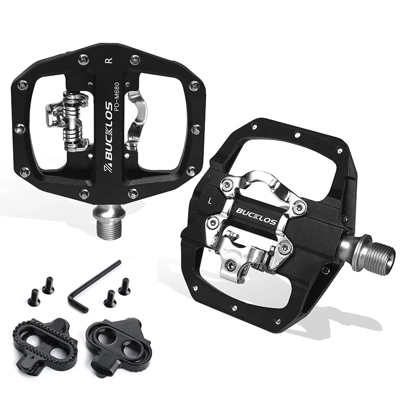 Dual-Sided SPD & Flat Bike Pedals