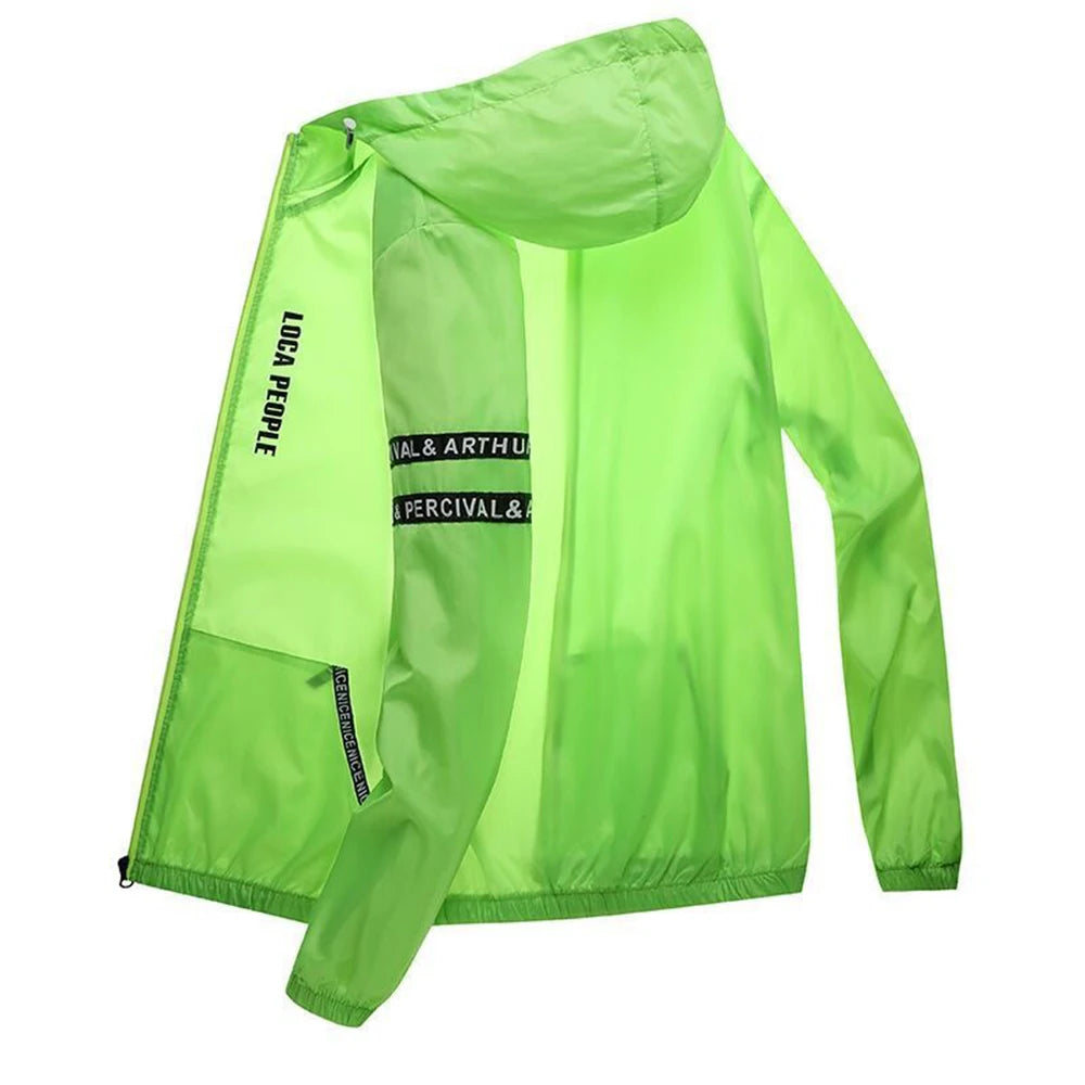 Sonnenschutz-Radjacke