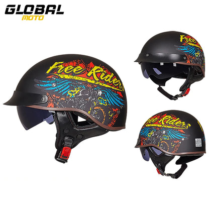Retro Half-Shell Cycling Helmet