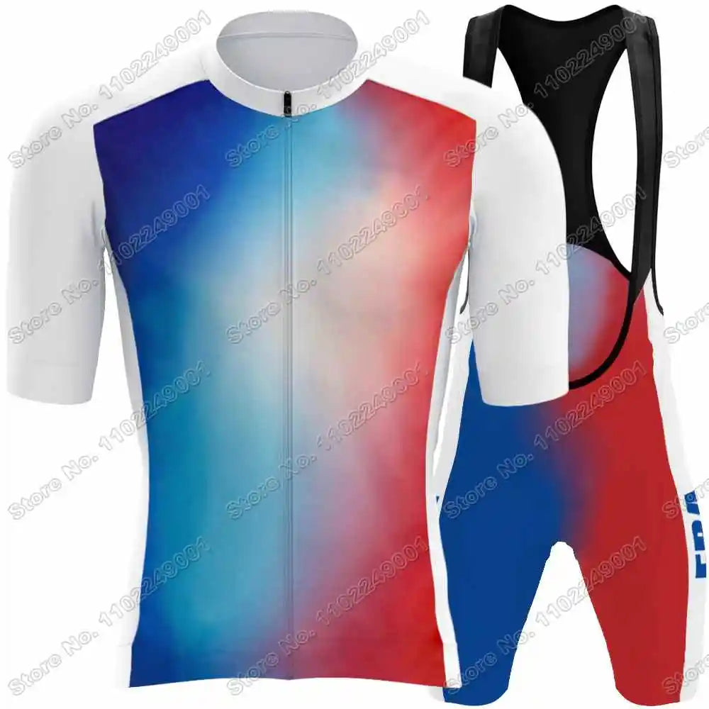 France Cycling Jersey Set 