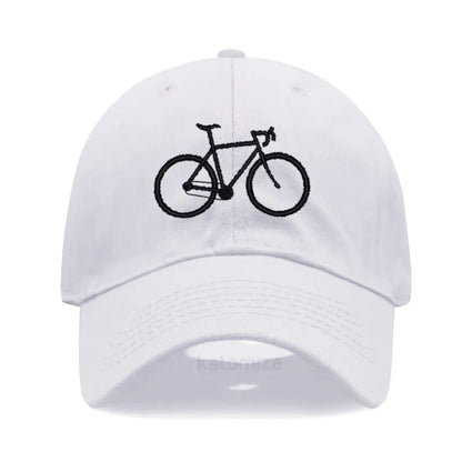 Fahrrad-Baseballmütze aus Baumwolle