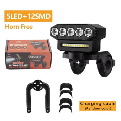 Luz LED para bicicleta de alta intensidad