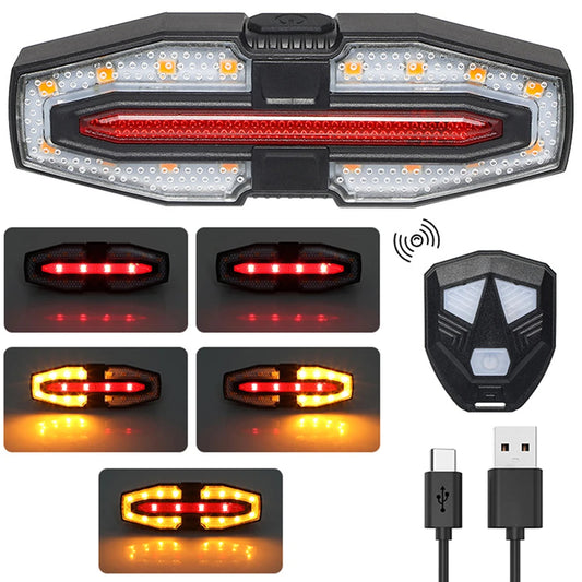Smart Bike Tail Light with Remote