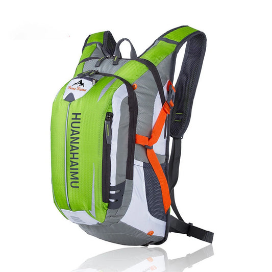 Cycling Backpack with Helmet Holder