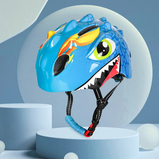 Dinosaurier -Fahrradhelm des Kindes