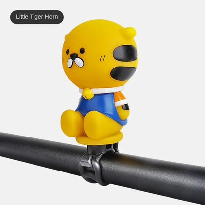 Animal Character Kids Bike Bell – Silicone | Duck, Rabbit, Tiger, Bear