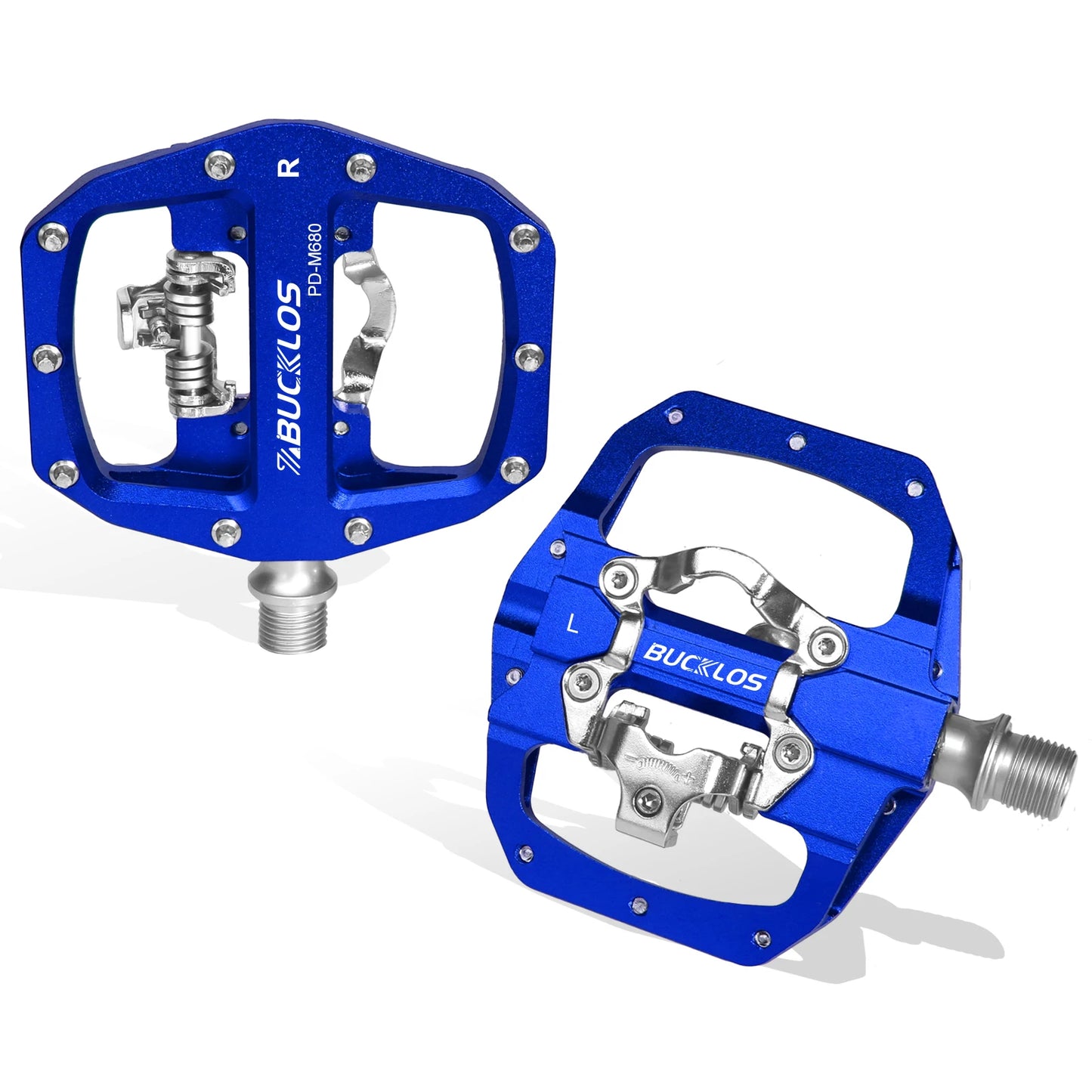 Dual-Sided SPD & Flat Bike Pedals
