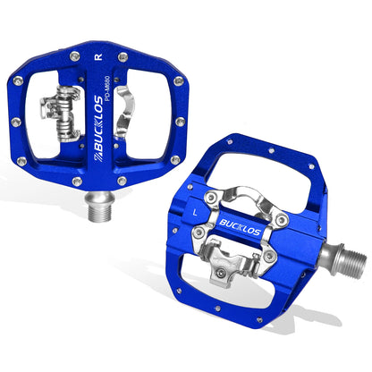 Dual-Sided SPD & Flat Bike Pedals