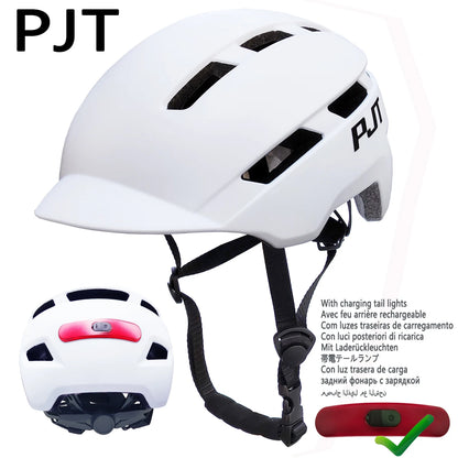 Cycling Helmet USB Rechargeable Tail Light 