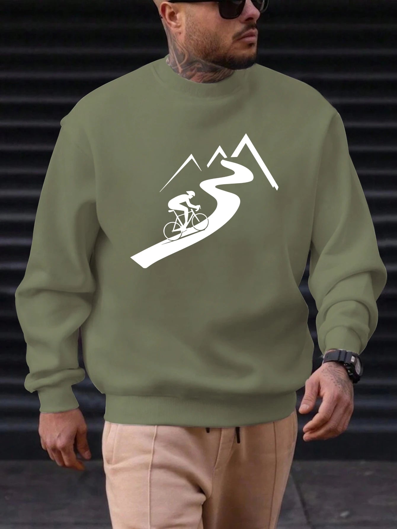 Mountain Road Cycling Sweatshirt