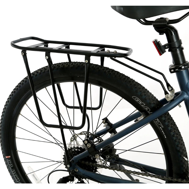 Aluminium Bike Rear Rack – 75kg Disc & V-Brake Compatible