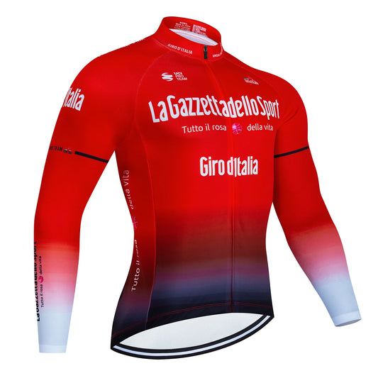 Langarm -Radsporttrikot