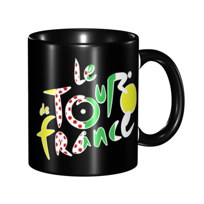 Cycling Race Ceramic Mug – 330ml Custom Design Gift for Cyclists