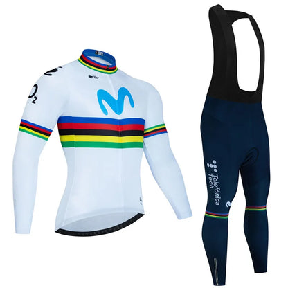 Spain Autumn Cycling Jersey Set 