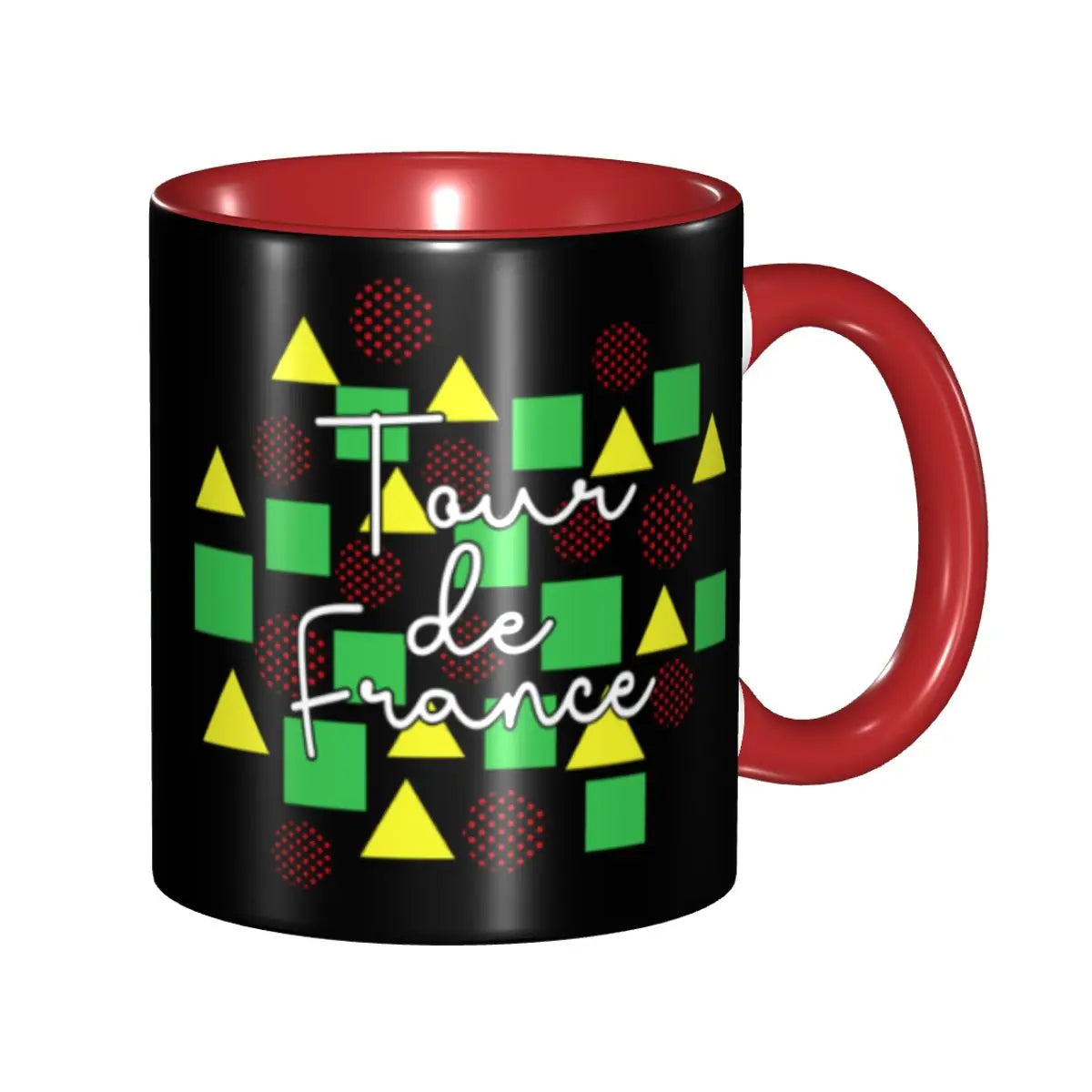 Cycling Race Ceramic Coffee Mug – 330ml Gift for Cyclists