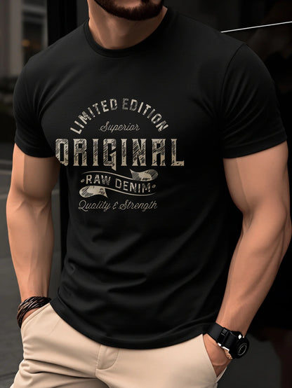 Men's Cycling Print T-Shirt – Cotton Casual Sports Tee