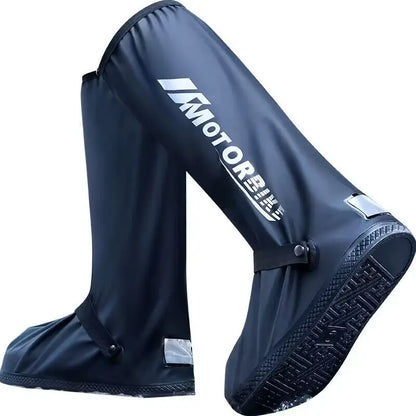 Waterproof High-Tube Cycling Shoe Covers