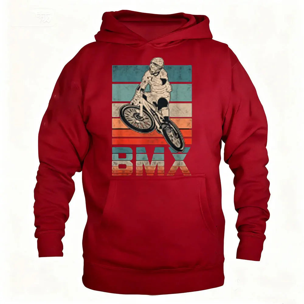 BMX Vintage Bike Fans Hoodie 