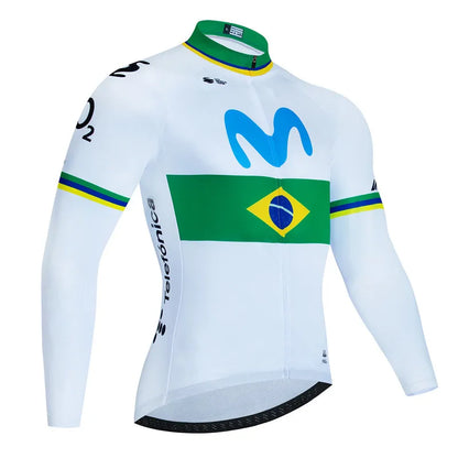 Spain Autumn Cycling Jersey Set 