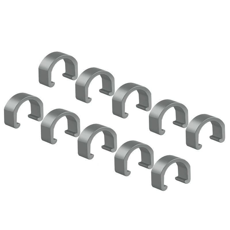 10Pcs Bicycle Frame U Buckle for Brake Cable 